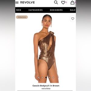 NWT sold out Cassie Bodysuit retrofete